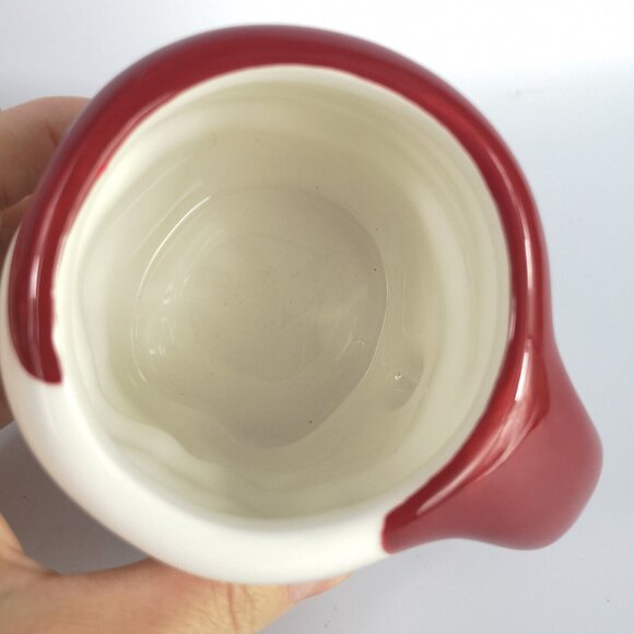 Pottery Barn Santa And Mrs. Clause Mugs 3d Christmas Vintage Inspired Cups - Picture 4 of 10